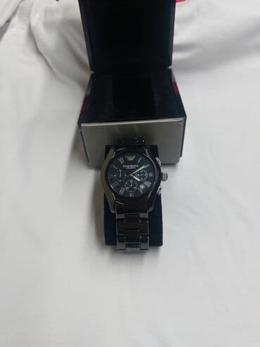 Qol saatı, Emporio Armani, rəng - Qara lalafo.az -da Qol saatı, Emporio Armani, rəng - Qara