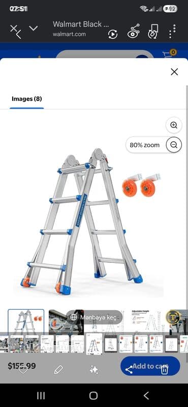 nərdivanlar: Məhsul: Zarges Combi‑Master DX kombinə edilmiş nərdivan Təsvir: - lalafo.az -da — 6 nərdivanlar: Məhsul: Zarges Combi‑Master DX kombinə edilmiş nərdivan Təsvir: - — 6