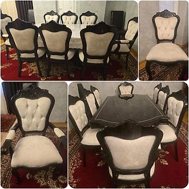 Acilan masa+8 stulla birge 1100 azn. Uzunluğu açılmamış 190sm,eni lalafo.az -da Acilan masa+8 stulla birge 1100 azn. Uzunluğu açılmamış 190sm,eni