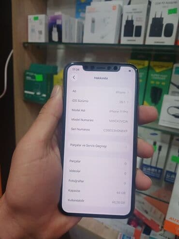 IPhone 11 Pro, 64 GB, Qızılı, Face ID lalafo.az -da IPhone 11 Pro, 64 GB, Qızılı, Face ID