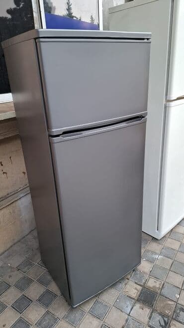 İki qapılı soyuducu (üstdə dondurucu) - Rəng: metalik/sümük-boz - lalafo.az -da İki qapılı soyuducu (üstdə dondurucu) - Rəng: metalik/sümük-boz -