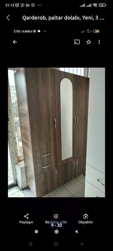 Комоды на заказ: Teze 3qapili Dolab . Qiymet 170 Azn olcu 120*200*45 Ünvana at lalafo.az — 5 Комоды на заказ: Teze 3qapili Dolab . Qiymet 170 Azn olcu 120*200*45 Ünvana — 5