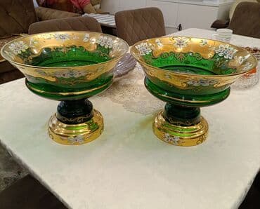 Yaşıl meyvə qabı 2 dənədi cütü 80manat.Birində azca iç tərəfdə zəri lalafo.az -da Yaşıl meyvə qabı 2 dənədi cütü 80manat.Birində azca iç tərəfdə zəri