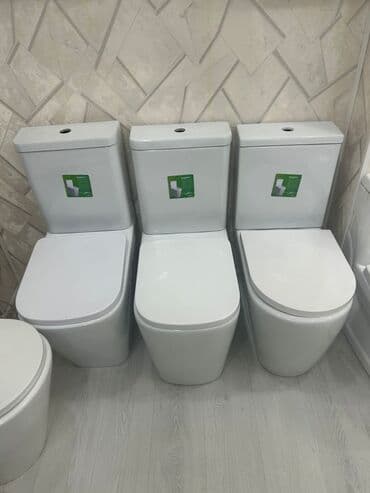 Duş poddonları: Müasir dizaynlı, döşəməyə quraşdırılan kombinə edilmiş unitaz dəsti. - lalafo.az -da — 1 Duş poddonları: Müasir dizaynlı, döşəməyə quraşdırılan kombinə edilmiş unitaz dəsti. - — 1