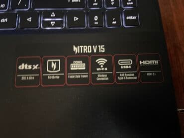 Acer Nitro V 15 oyun noutbuku - Ekran: 15.6" IPS, 165 Hz (etiketdə lalafo.az -da Acer Nitro V 15 oyun noutbuku - Ekran: 15.6" IPS, 165 Hz (etiketdə