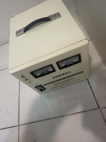 Məhsul: ANDELI SVC-3000VA AC Automatic Voltage Regulator Təsvir: - lalafo.az -da Məhsul: ANDELI SVC-3000VA AC Automatic Voltage Regulator Təsvir: -