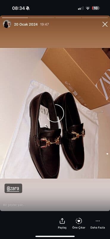 Zara, Ölçü: 37, rəng - Qara, Yeni lalafo.az -da Zara, Ölçü: 37, rəng - Qara, Yeni