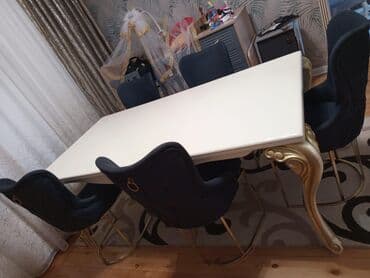 Qonaq otağı üçün, İşlənmiş, 6 stul lalafo.az -da Qonaq otağı üçün, İşlənmiş, 6 stul