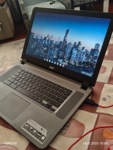 Acer Chromebook 15 (CB5-571) noutbuk - 15.6" ekran, geniş iş sahəsi lalafo.az -da Acer Chromebook 15 (CB5-571) noutbuk - 15.6" ekran, geniş iş sahəsi