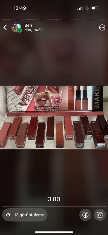 Dodaq boyası lalafo.az -da Dodaq boyası