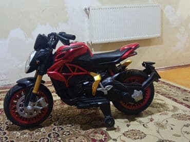 Uşaq üçün elektrik motosikleti - Sport dizaynlı, qırmızı-qara korpus lalafo.az -da Uşaq üçün elektrik motosikleti - Sport dizaynlı, qırmızı-qara korpus