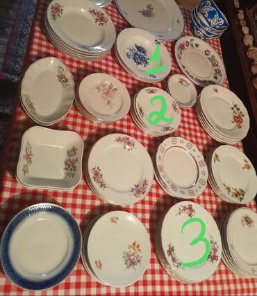 Nahar dəsti, rəng - Ağ, Farfor, 6 nəfərlik, SSRİ lalafo.az -da Nahar dəsti, rəng - Ağ, Farfor, 6 nəfərlik, SSRİ