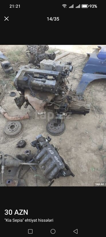Kia Sephia üçün ehtiyat hissələri - Mühərrik komplekti və ayrılıqda lalafo.az -da Kia Sephia üçün ehtiyat hissələri - Mühərrik komplekti və ayrılıqda