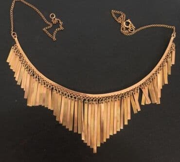 Золотое колье 585 проба Вес 17.58 грамм lalafo.az -da Золотое колье 585 проба Вес 17.58 грамм