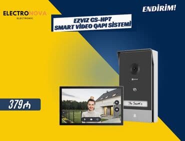 📌 EZVIZ CS-HP7-R105-1W2TFC (3MP) Smart Video Qapı Sistemi 🏠🔒 Evinizin lalafo.az -da 📌 EZVIZ CS-HP7-R105-1W2TFC (3MP) Smart Video Qapı Sistemi 🏠🔒 Evinizin