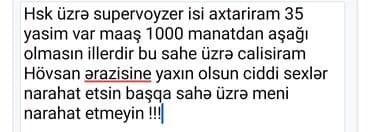 Salam mən temizlik uzre supervoyzer isi axtariram otel sistemində maaş lalafo.az -da Salam mən temizlik uzre supervoyzer isi axtariram otel sistemində maaş