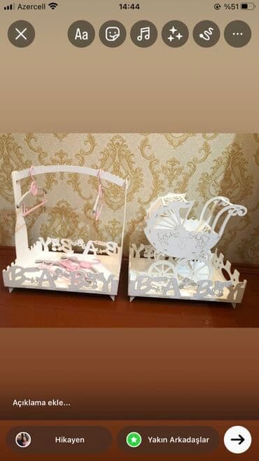 Kiraye verirlir 10 azn 3 birlikde Bəbəkarlar üçün dekorativ “Baby lalafo.az -da Kiraye verirlir 10 azn 3 birlikde Bəbəkarlar üçün dekorativ “Baby