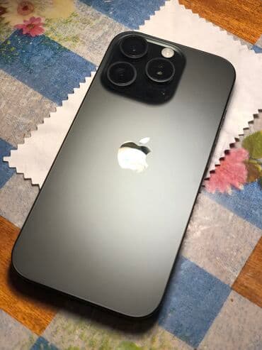 IPhone 16 Pro, 512 GB, Black Titanium, Zəmanət, Simsiz şarj, Face ID lalafo.az -da IPhone 16 Pro, 512 GB, Black Titanium, Zəmanət, Simsiz şarj, Face ID