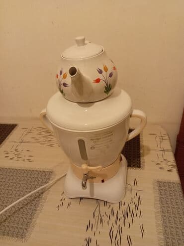 Elektrikli samovar çay dəsti - Tip: Elektrikli samovar + keramika lalafo.az -da Elektrikli samovar çay dəsti - Tip: Elektrikli samovar + keramika