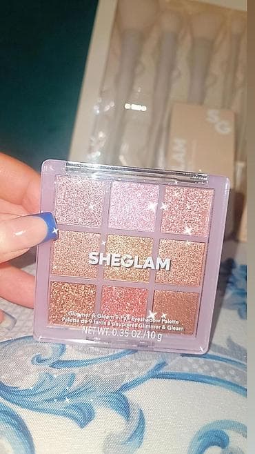SHEGLAM Glimmer 9 Eyeshadow Palette ✨ 9 rəngli göz kölgəsi lalafo.az -da SHEGLAM Glimmer 9 Eyeshadow Palette ✨ 9 rəngli göz kölgəsi