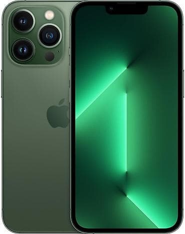 IPhone 13 Pro Max, Alpine Green, Face ID lalafo.az -da IPhone 13 Pro Max, Alpine Green, Face ID