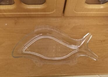 Diametri-32 sm. Yeni Təzə Şüşə Balıq Formalı Süfrə Qabı. - lalafo.az -da Diametri-32 sm. Yeni Təzə Şüşə Balıq Formalı Süfrə Qabı. -