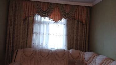 Pərdə dəsti – klassik dizayn - Tərkib: ikiqat qalın pərdə, nazik tül lalafo.az -da Pərdə dəsti – klassik dizayn - Tərkib: ikiqat qalın pərdə, nazik tül