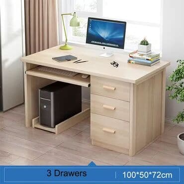 Masaüstü kompüter və yazı üçün funksional iş masası Ölçülər: 100 × 50 lalafo.az -da Masaüstü kompüter və yazı üçün funksional iş masası Ölçülər: 100 × 50