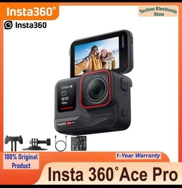 Insta 360° Ace Pro Action Camera (NEW). Dünyada «TOP5 Action lalafo.az -da Insta 360° Ace Pro Action Camera (NEW). Dünyada «TOP5 Action