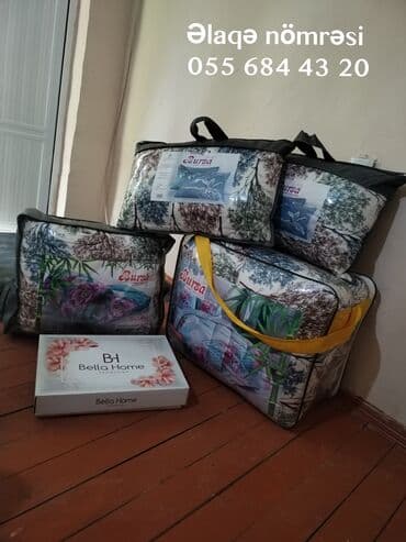 Cehizlik yorğan döşək satılır. İçində hər şeyi var təzədir açılmıyıb lalafo.az -da Cehizlik yorğan döşək satılır. İçində hər şeyi var təzədir açılmıyıb