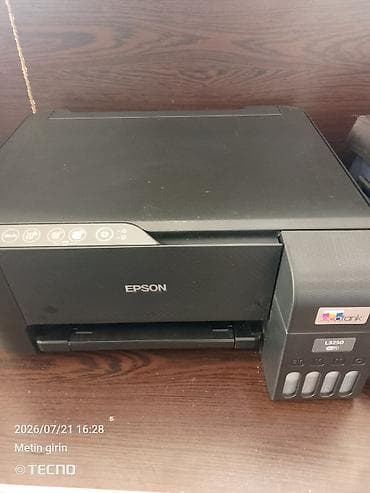 Epson EcoTank L3250 Wi‑Fi çoxfunksiyalı printer - lalafo.az -da Epson EcoTank L3250 Wi‑Fi çoxfunksiyalı printer -