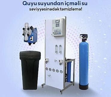 Quyu suyu üçün tam təmizləmə və içməli suya qədər filtrləmə sistemi lalafo.az -da Quyu suyu üçün tam təmizləmə və içməli suya qədər filtrləmə sistemi