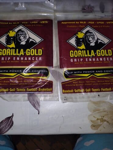 Шлемы: Gorilla Gold Grip Enhancer – idman alətləri və əlcəklər üçün tutuş at lalafo.az — 1 Шлемы: Gorilla Gold Grip Enhancer – idman alətləri və əlcəklər üçün tutuş — 1