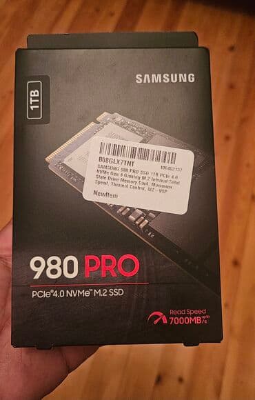 Xarici SSD disk Samsung, 1 TB, M.2, Yeni lalafo.az -da Xarici SSD disk Samsung, 1 TB, M.2, Yeni