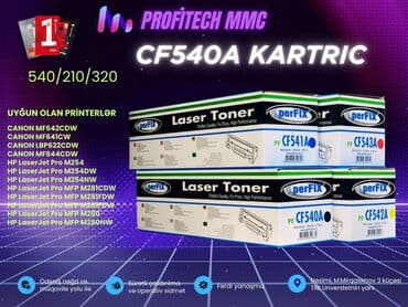 🖨 203A CRG054 CF540A – Rəngli Kartric Satışı 📞 Əlaqə: 050 492 68 34 / lalafo.az -da 🖨 203A CRG054 CF540A – Rəngli Kartric Satışı 📞 Əlaqə: 050 492 68 34 /