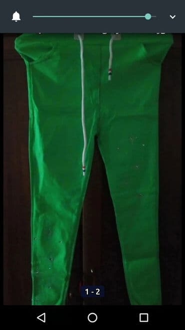 Şalvar xl təzə heç geyinilmeyib rengi yasil lalafo.az -da Şalvar xl təzə heç geyinilmeyib rengi yasil
