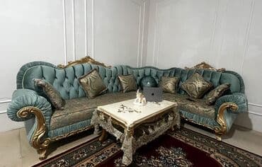 İşlənmiş, Künc divan, Jurnal masası lalafo.az -da İşlənmiş, Künc divan, Jurnal masası