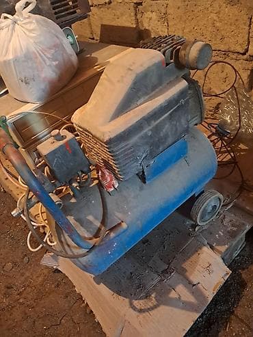 Hava kompressoru - Elektrikli, yağlı tip porşenli kompressor - lalafo.az -da Hava kompressoru - Elektrikli, yağlı tip porşenli kompressor -