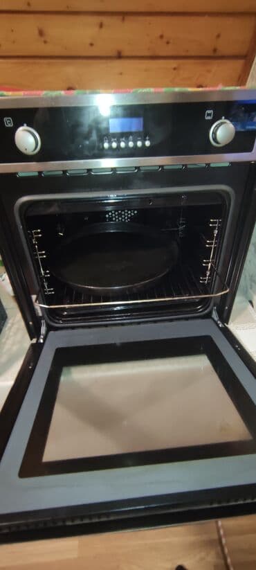 Маслобойки: Духовка Электрическая, цвет - Серебристый, Встраиваемая, Б/у at lalafo.az — 2 Маслобойки: Духовка Электрическая, цвет - Серебристый, Встраиваемая, Б/у — 2