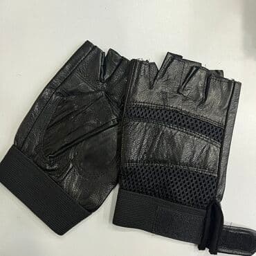 Мотоперчатки: Barmaq ucu açıq qoruyucu əlcəklər – qara rəng - Material: dəridən at lalafo.az — 3 Мотоперчатки: Barmaq ucu açıq qoruyucu əlcəklər – qara rəng - Material: dəridən — 3