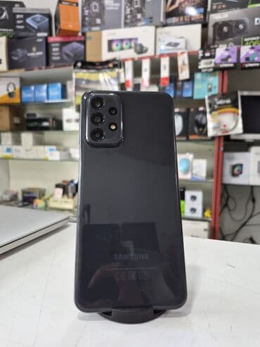 Samsung Galaxy A23, 128 GB, rəng - Qara, İki sim kartlı lalafo.az -da Samsung Galaxy A23, 128 GB, rəng - Qara, İki sim kartlı