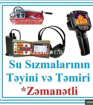 Su sızmalarının tapılması və zəmanətli xidmət 077 570 27 18 İşə tam lalafo.az -da Su sızmalarının tapılması və zəmanətli xidmət 077 570 27 18 İşə tam