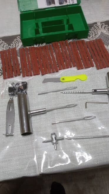 Batıq çıxaran alət: Avtomobil təkəri təmiri üçün peşəkar komplekt - Sərt plastik yeşikdə lalafo.az -da — 2 Batıq çıxaran alət: Avtomobil təkəri təmiri üçün peşəkar komplekt - Sərt plastik yeşikdə — 2