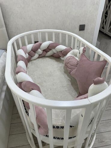 Oğlan və qız üçün, Yumru, Beşik, Dəst ilə, Matras ilə, Yellənmə mexanizmsiz lalafo.az -da Oğlan və qız üçün, Yumru, Beşik, Dəst ilə, Matras ilə, Yellənmə mexanizmsiz