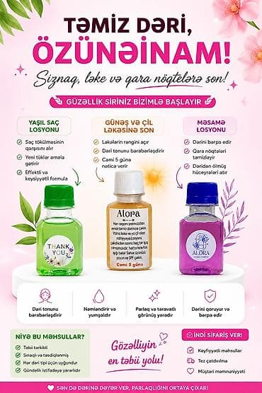 Üz üçün losyon, Bütün dəri növləri üçün, 65 ml, Yeni, Rayonlara çatdırılma, Ünvandan götürmə, Ödənişli çatdırılma lalafo.az -da Üz üçün losyon, Bütün dəri növləri üçün, 65 ml, Yeni, Rayonlara çatdırılma, Ünvandan götürmə, Ödənişli çatdırılma