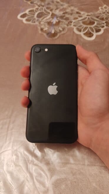 IPhone SE 2020, 64 GB, Jet Black, Barmaq izi lalafo.az -da IPhone SE 2020, 64 GB, Jet Black, Barmaq izi