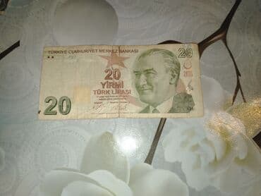 Razılaşma ile. Türkiyə Respublikasının 20 Türk Lirəsi banknotu lalafo.az -da Razılaşma ile. Türkiyə Respublikasının 20 Türk Lirəsi banknotu