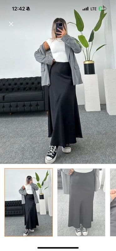 Qadınlar üçün uzun qara ətək
Yenidir XL lalafo.az -da Qadınlar üçün uzun qara ətək
Yenidir XL