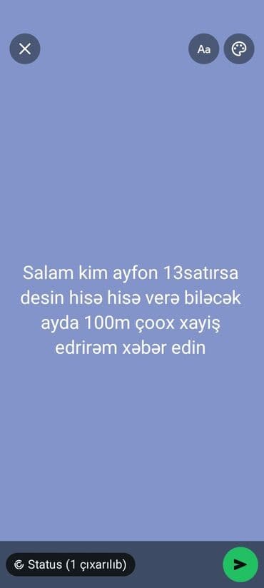 IPhone 13, Hissə-hissə ödəniş lalafo.az -da IPhone 13, Hissə-hissə ödəniş