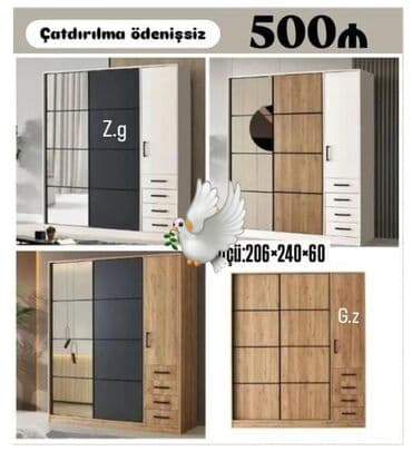 Yeni, Qarderob, paltar dolabı lalafo.az -da Yeni, Qarderob, paltar dolabı
